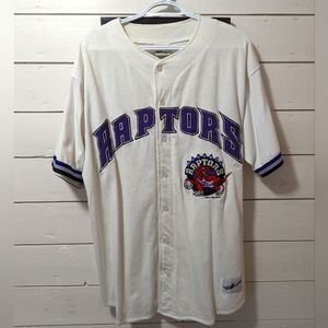Toronto Raptors Vintage Raptors Baseball Jersey